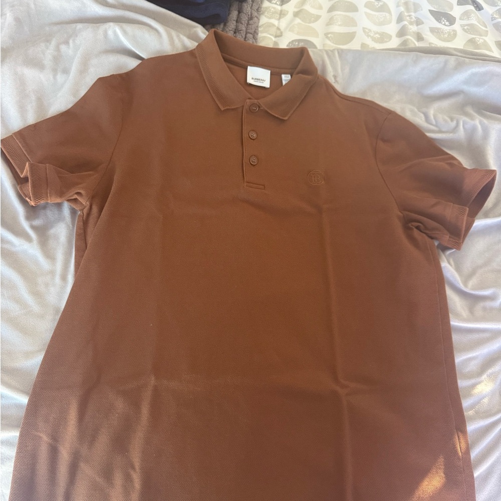 Burberry Brown Polo Shirt